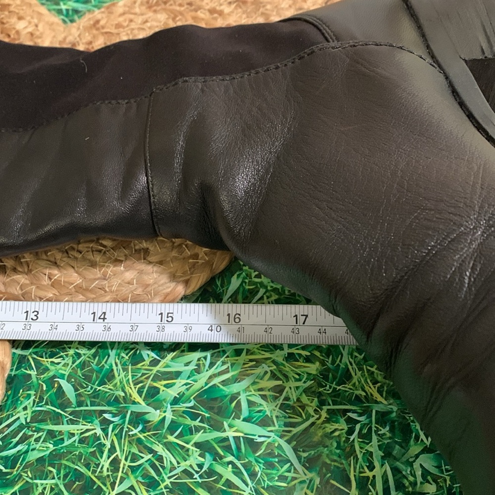 Vince Camuto Black Over the Knee Boots Sleek and Versatile - Picture 14 of 15